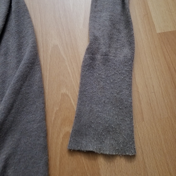 Express | Open Front Drape Cardigan - Picture 4 of 5